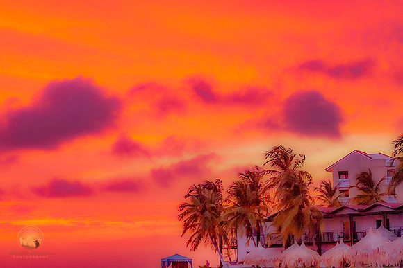 Aruba sunset  copyright ronaldzinconephotography