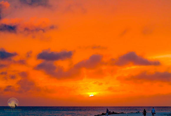 Aruba sunset  copyright ronaldzinconephotography