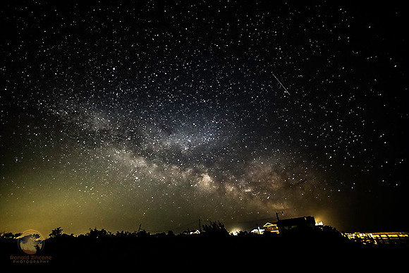summer Milky Way over West Beach, RI  copyright ronaldzinconephotography