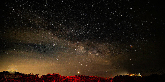 summer Milky Way over Moonstone Beach  copyright ronaldzinconephotography