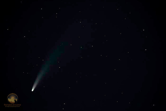 Comet NEOWISE at frosty drew, Charlestown, RI 7/15/20 copyright ronaldzinconephotography