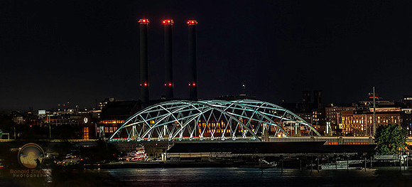 Iway bridge and Manchester Street Power Station copyright ronaldzinconephotography
