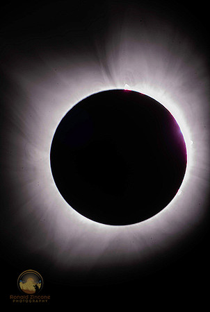 Total Solar Eclipse and Totality, 4/8/24, Plano TX