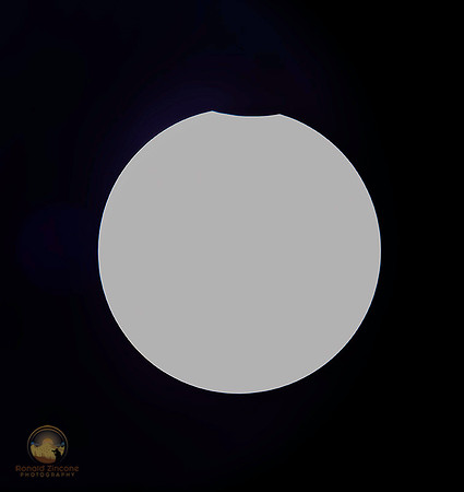 Partial eclipse no1, 4/8/24 Plano TX  copyright ronaldzinconephotography