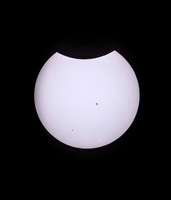 Partial eclipse no2, 4/8/24 Plano TX  copyright ronaldzinconephotography