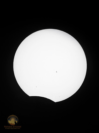Partial eclipse no15, 4/8/24 Plano TX  copyright ronaldzinconephotography