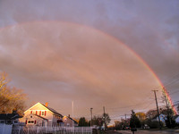 Double rainbow over North Kingstown  copyright ronaldzinconephotography
