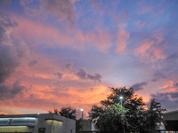 Sunset over Orlando copyright ronaldzinconephotography