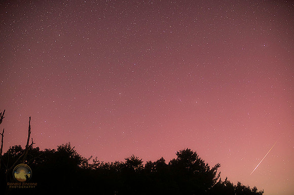 Aurora Borealis with Perseid 081224 copyright ronaldzinconephotography