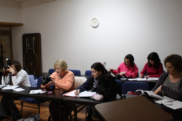 My students in the classroom