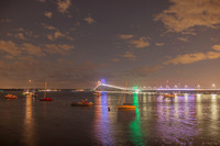 Newport bridge at night copyright ronaldzinconephotography