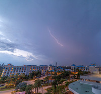Lightning over Orlando copyright ronaldzinconephotography