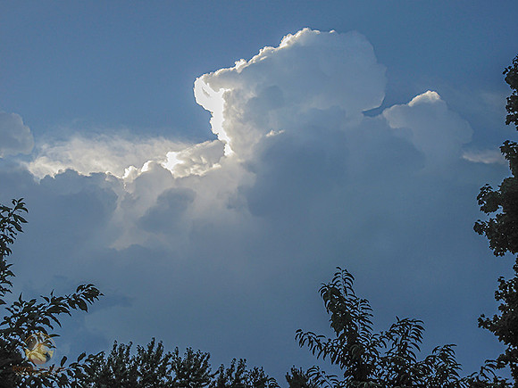 Cumulus Nimbus storm clouds North Kingstown copyright ronaldzinconephotography