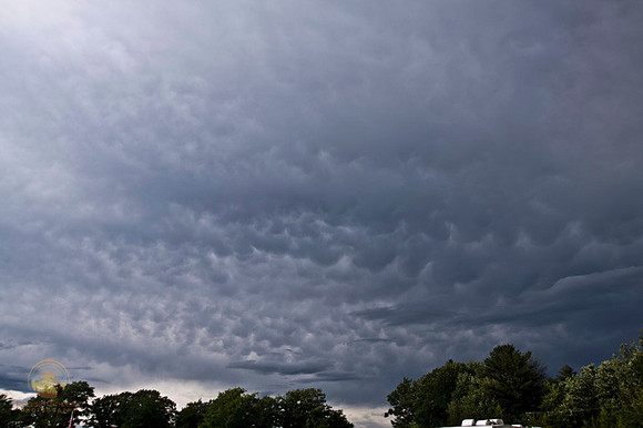 Mammatus clouds, New Hampshire copyright ronaldzinconephotography