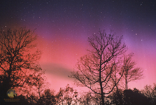 Northern Lights, Richmond, RI award-winning copyright ronaldzinconephotography