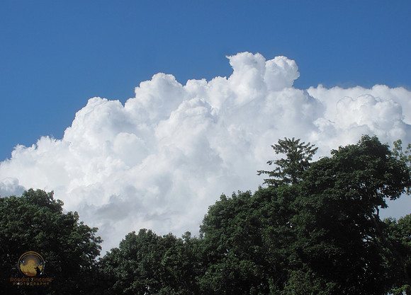 Cumulusnimbus over North Kingstown copyright ronaldzinconephotography