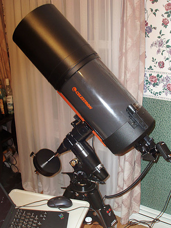 Celestron C8 SCT with dew sheild
