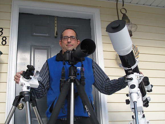 Teacher, photographer and amateur astronomer Ronald Zincone