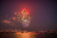 2025 firworks over Jamestown copyright ronaldzinconephotography